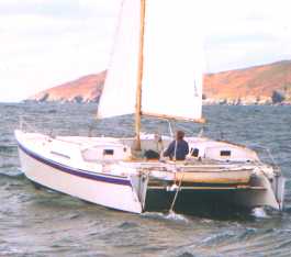 Windsong leaving plymouth bound for the Caribbean