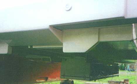 Pop bottom viewed from aft